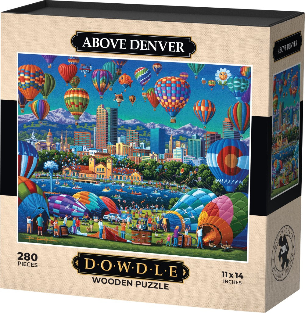 Above Denver - Wooden Puzzle