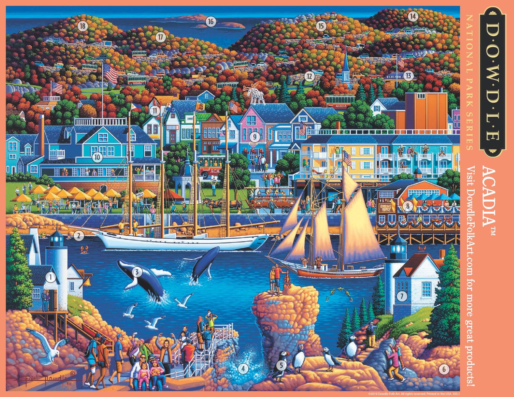 Acadia National Park - Mini Puzzle - 250 Piece