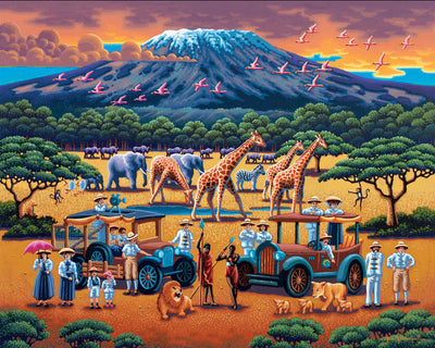 African Safari - Wooden Puzzle