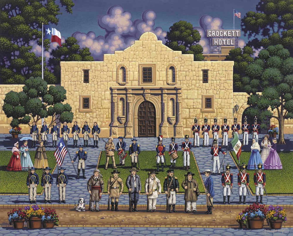 The Alamo Canvas Gallery Wrap