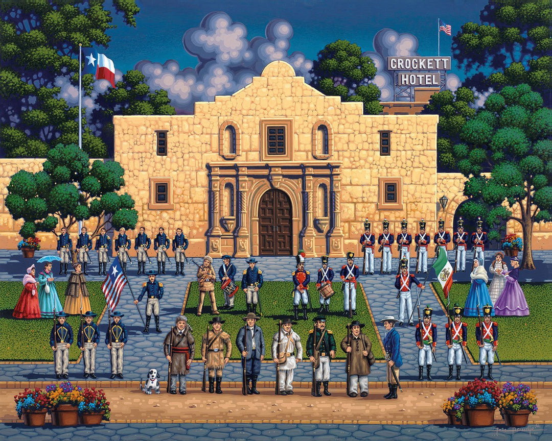 The Alamo - Mini Puzzle - 250 Piece