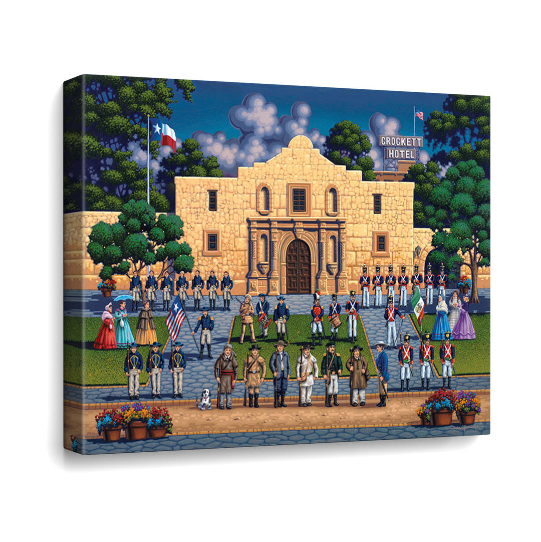 The Alamo Canvas Gallery Wrap