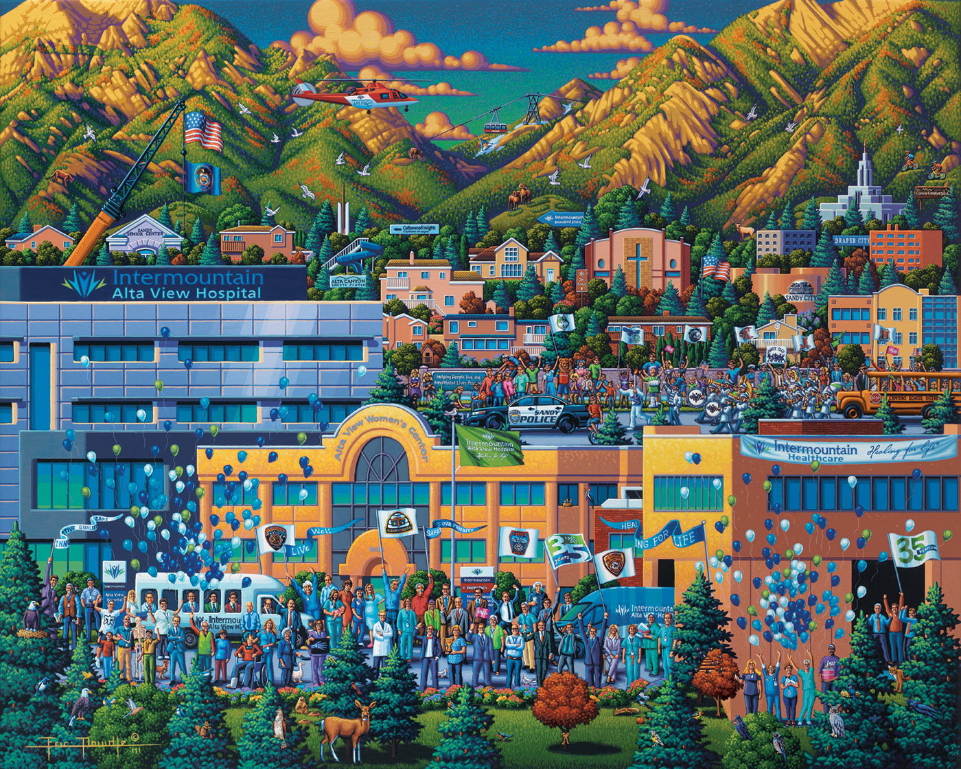 Intermountain Alta View Hospital - Canvas Gallery Wrap