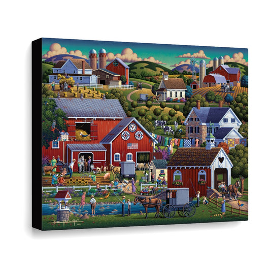 Amish Country - Canvas Gallery Wrap