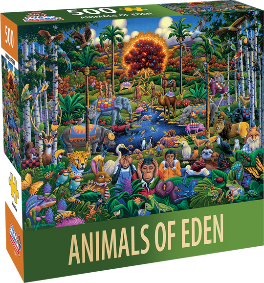 Animals of Eden - Flip-n-Fetcher - 500 Piece