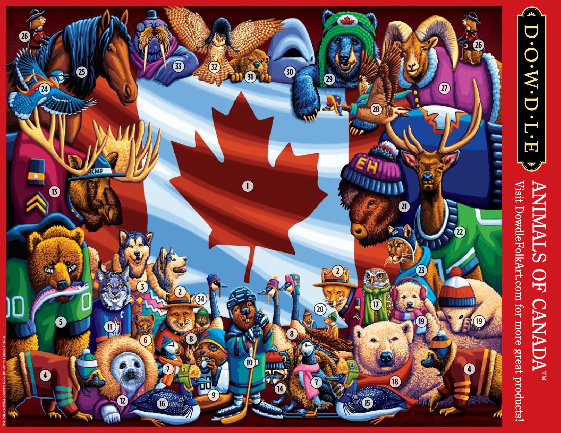 Animals of Canada | 1000 Piece