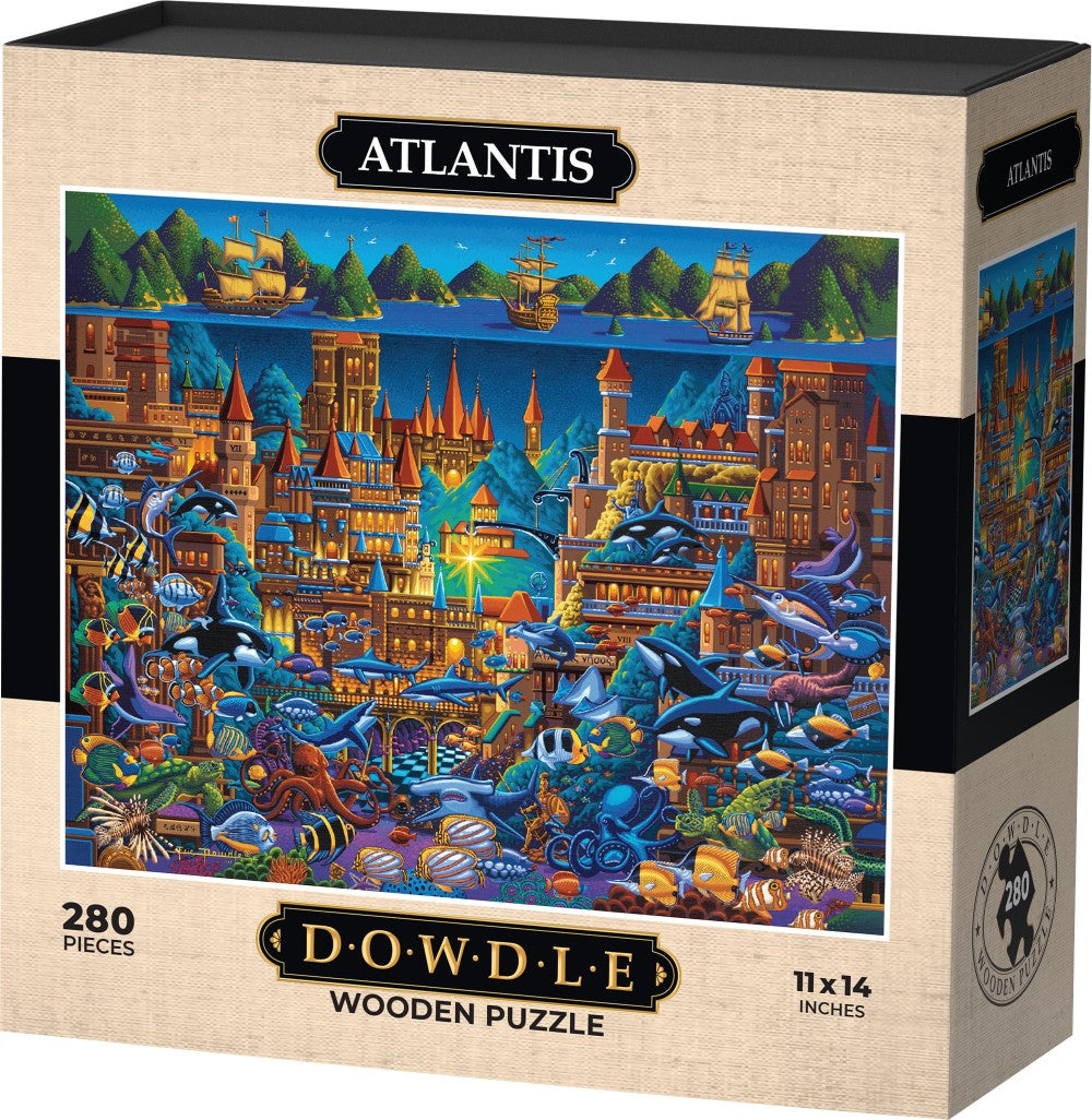 Atlantis - Wooden Puzzle