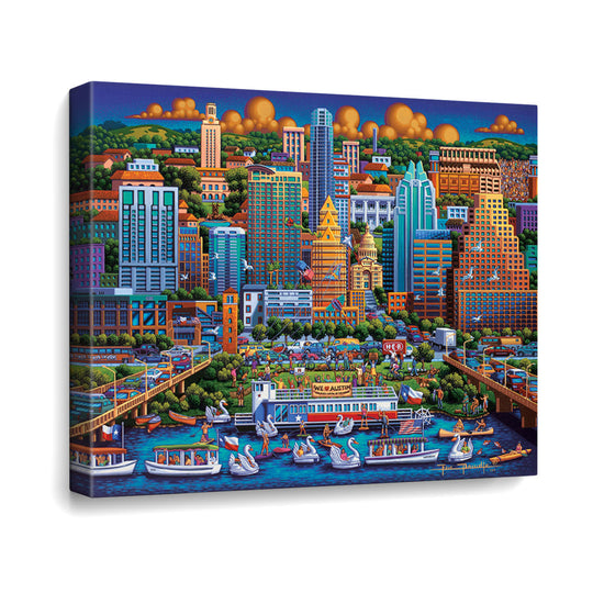 Austin Canvas Gallery Wrap