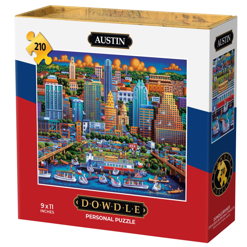 Austin | 210 Piece Personal Puzzle