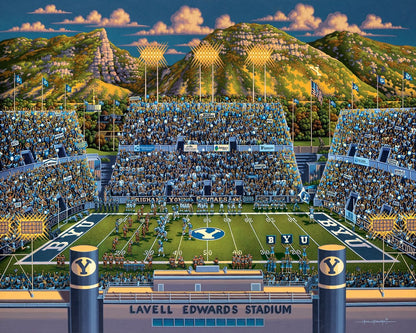BYU Cougars - Wooden Puzzle