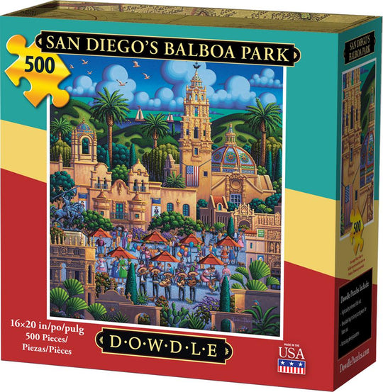 San Diego's Balboa Park - 500 Piece