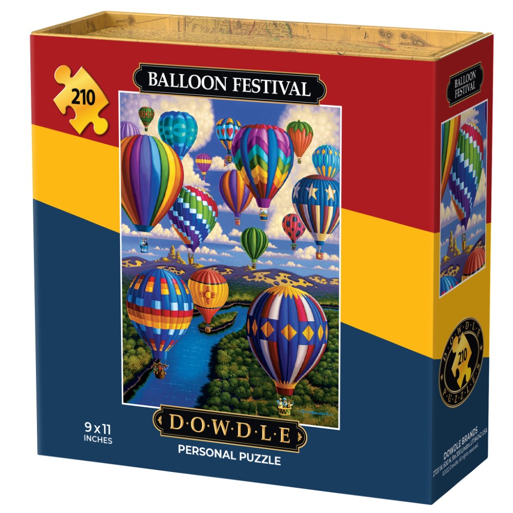 Balloon Festival | 210 Piece Personal Puzzle
