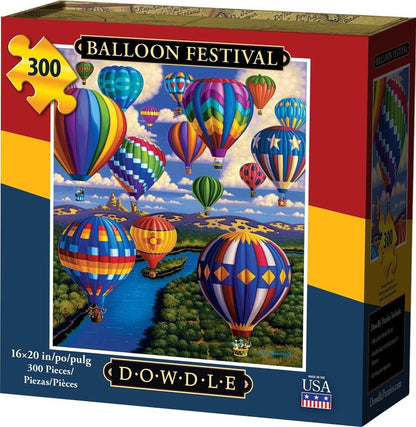 Balloon Festival  | 300 Piece Dowdle Jigsaw Puzzle