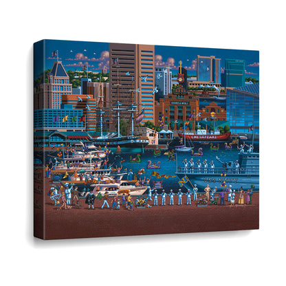 Baltimore Canvas Gallery Wrap