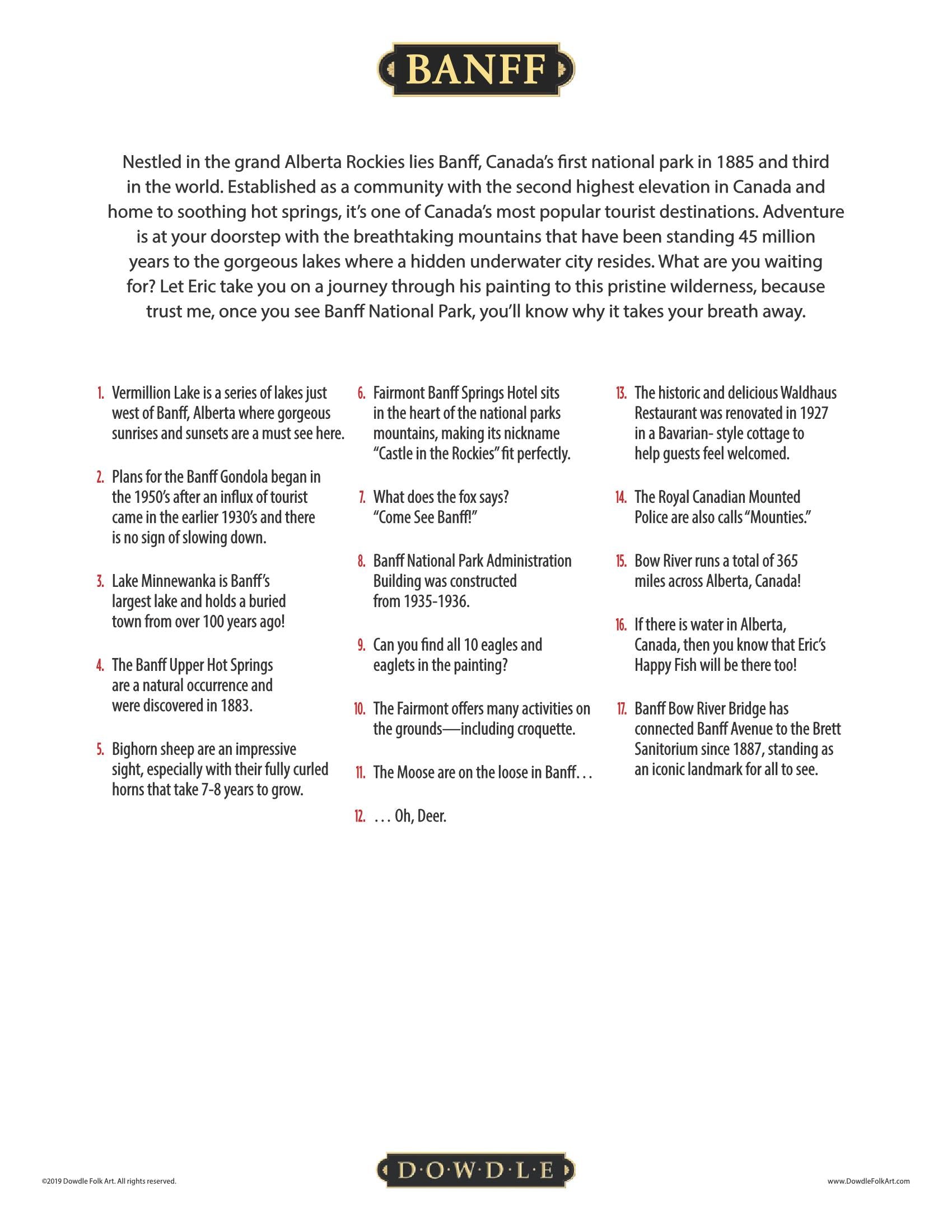 Banff Canvas Gallery Wrap