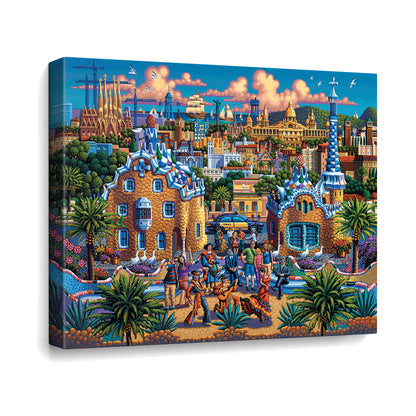 Barcelona Canvas Gallery Wrap