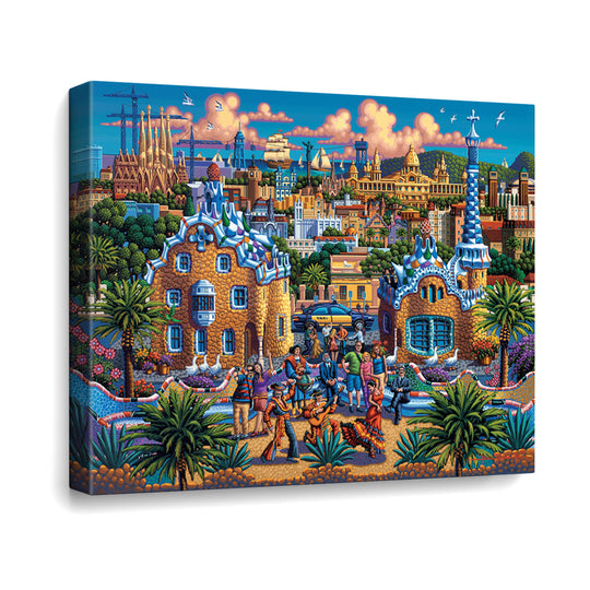 Barcelona Canvas Gallery Wrap