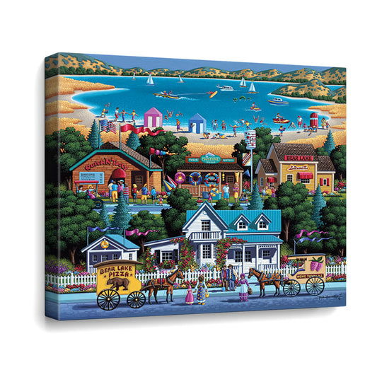 Bear Lake Canvas Gallery Wrap