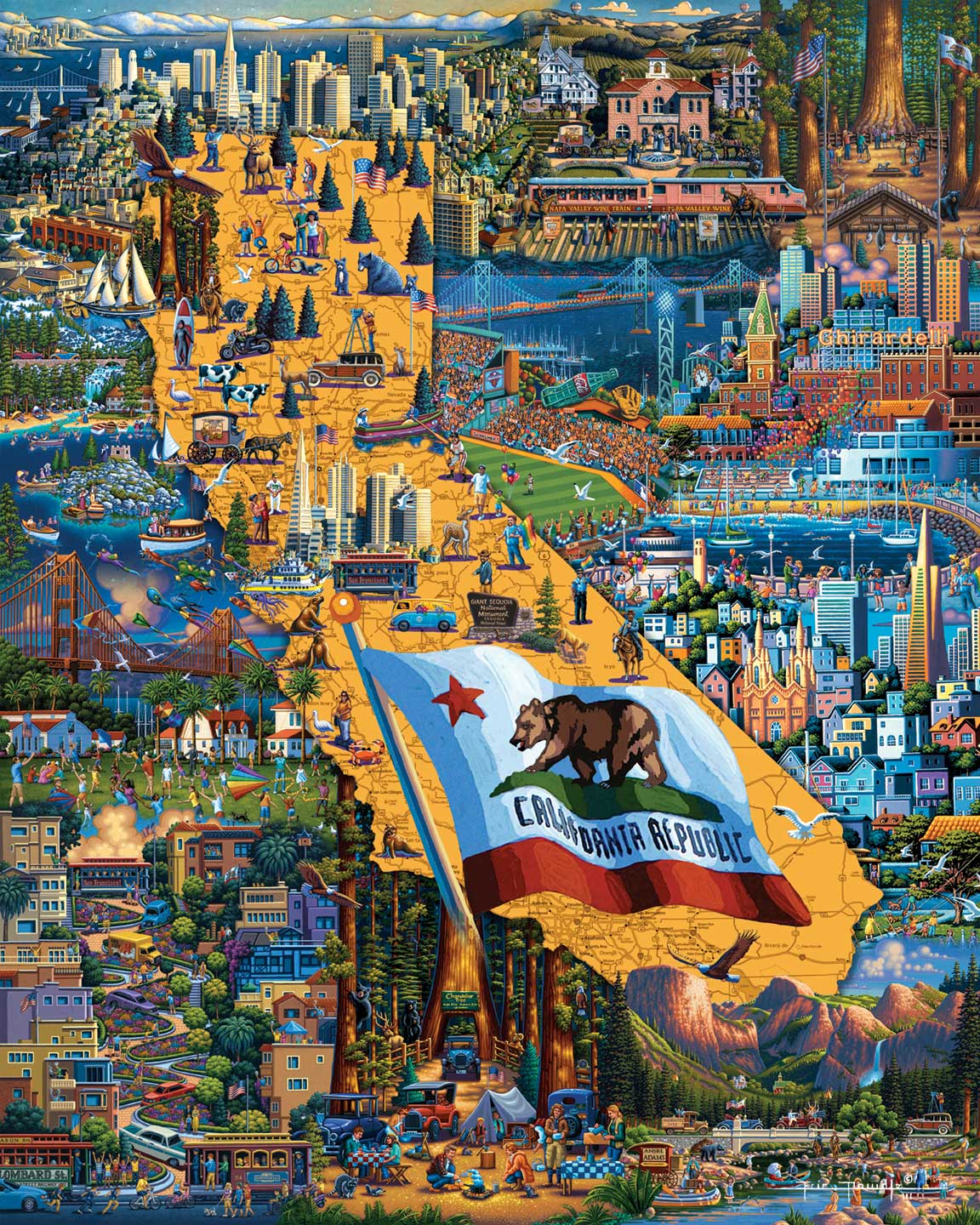 Best of Northern California | 500 Piece