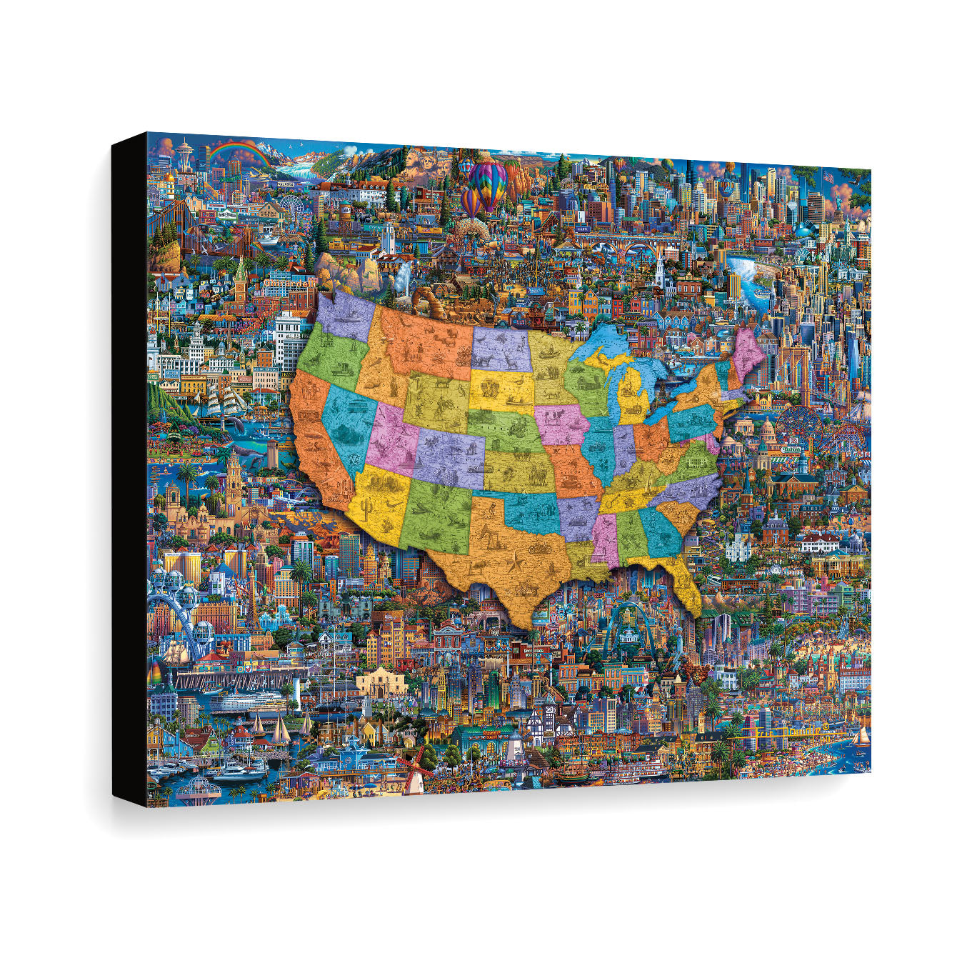 Best of America - Canvas Gallery Wrap