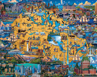Best of Canada - Wooden Puzzle