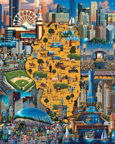 Best of Chicago - Wooden Puzzle