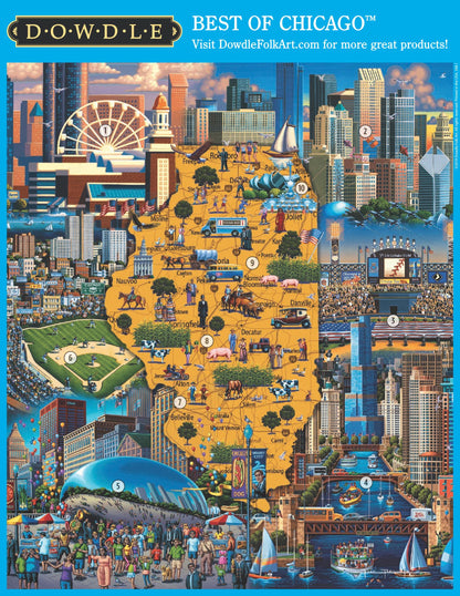 Best of Chicago Canvas Gallery Wrap