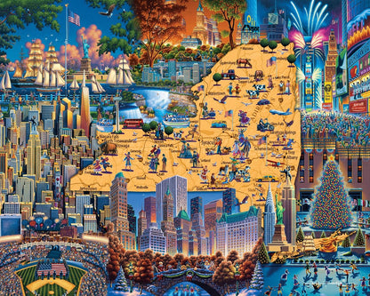 Best of New York - Wooden Puzzle