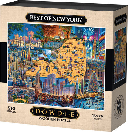 Best of New York - Wooden Puzzle