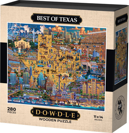 Best of Texas - Wooden Puzzle