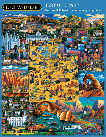 Best of Utah Canvas Gallery Wrap