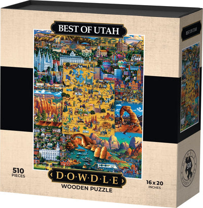 Best of Utah - Wooden Puzzle