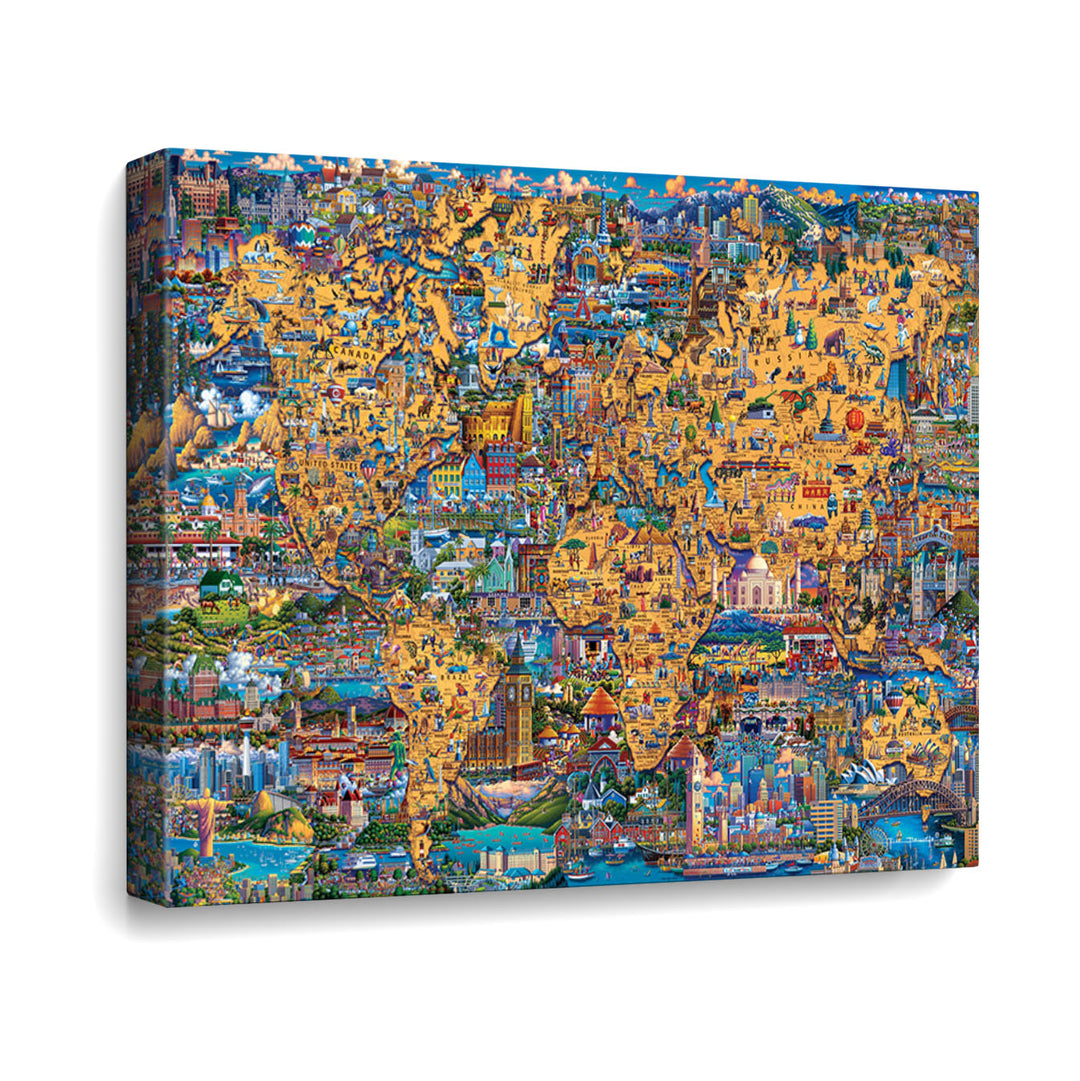 Best of the World Canvas Gallery Wrap