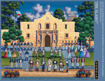 The Alamo - Mini Puzzle - 250 Piece