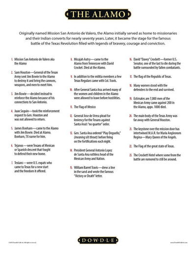 The Alamo - Mini Puzzle - 250 Piece