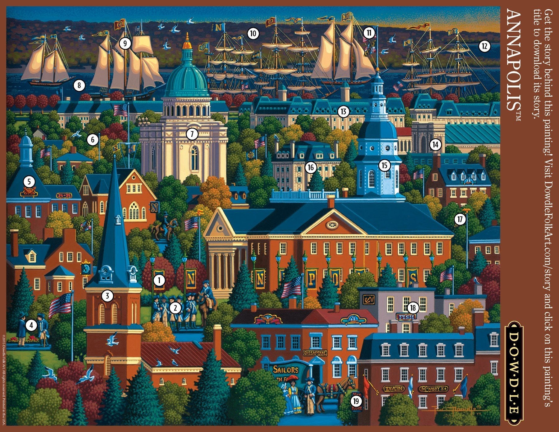 Annapolis - Mini Puzzle - 250 Piece