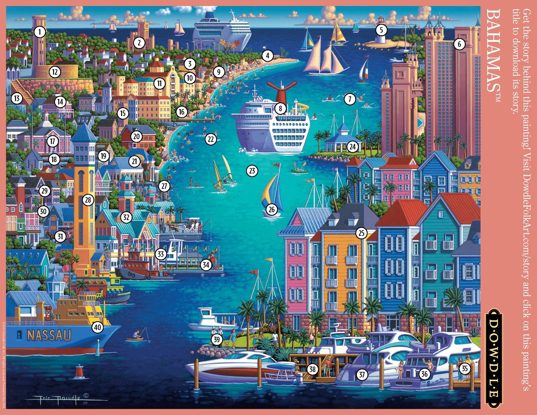 Bahamas | 500 Piece