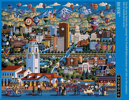 Boise - Mini Puzzle - 250 Piece