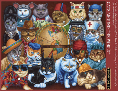 Cats Around the World | 1000 Piece