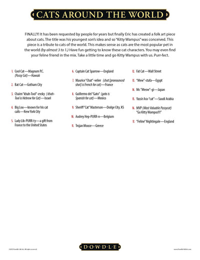 Cats Around the World | 1000 Piece