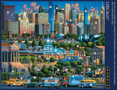 Chicago - Mini Puzzle - 250 Piece