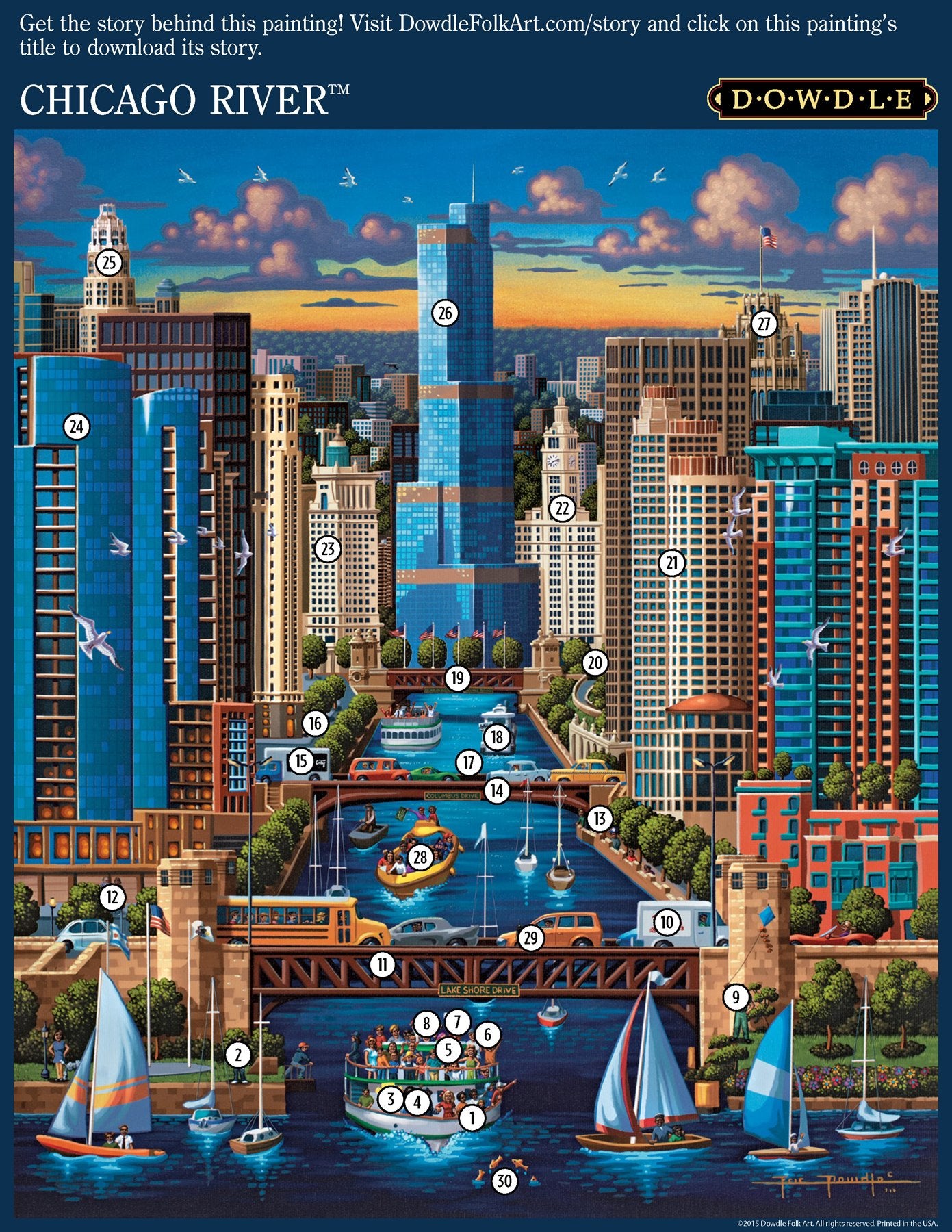 Chicago River | 500 Piece
