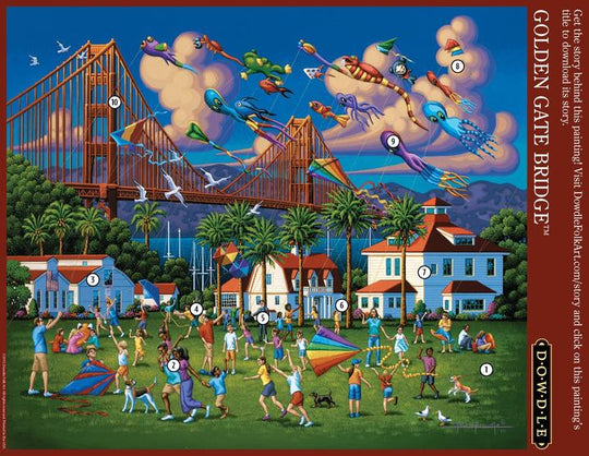 Golden Gate Bridge - Mini Puzzle - 250 Piece