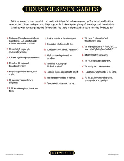 House of Seven Gables | 1000 Piece