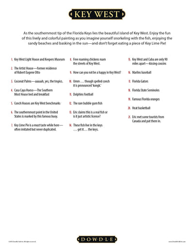 Key West - Mini Puzzle - 250 Piece