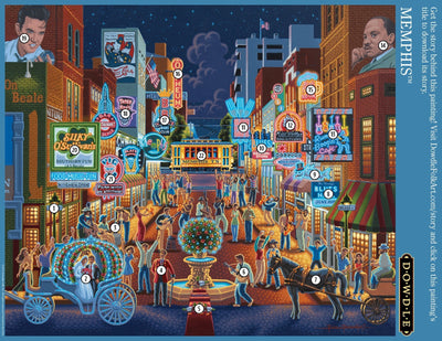 Memphis - Mini Puzzle - 250 Piece