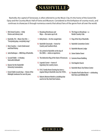 Nashville | 500 Piece