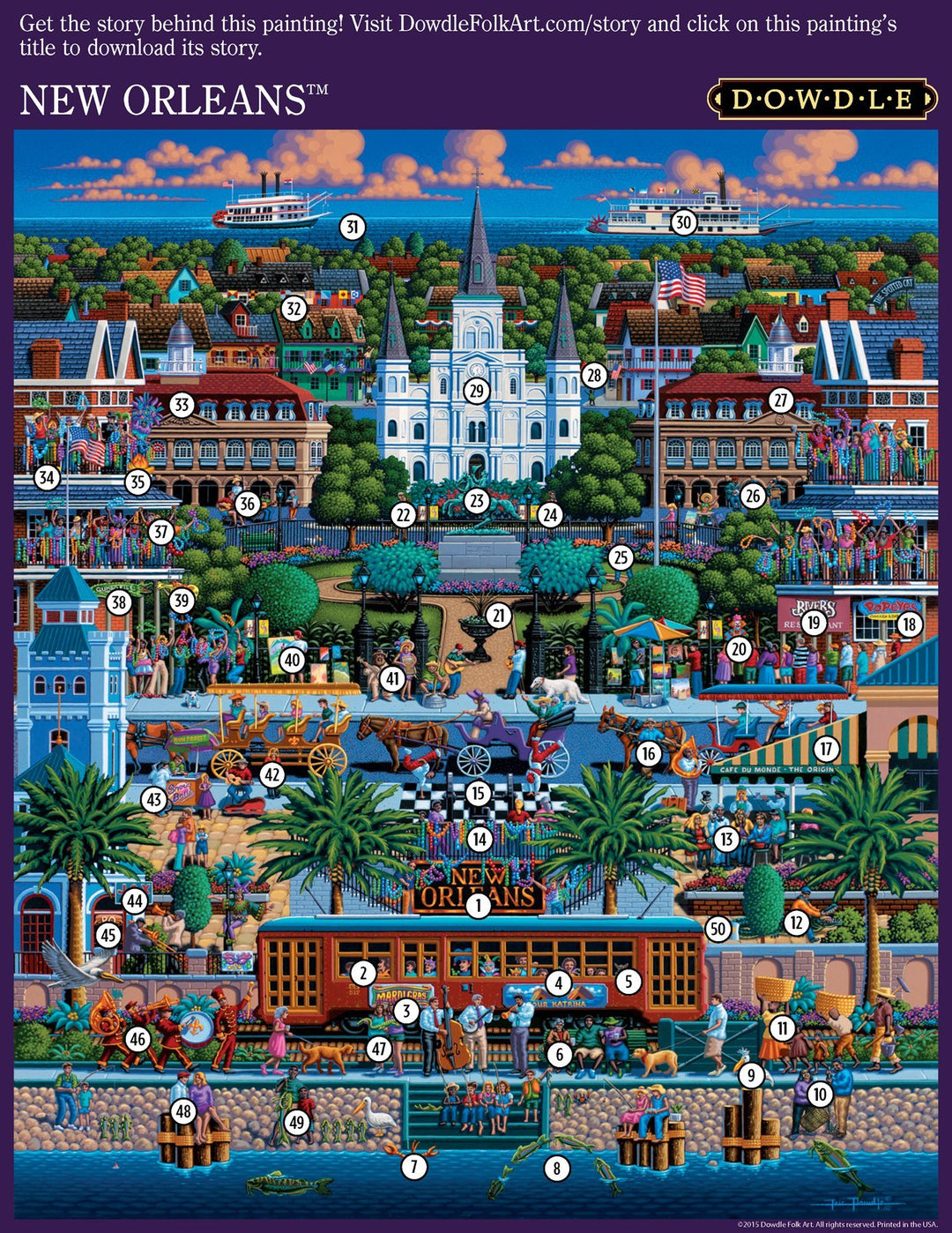 New Orleans - Mini Puzzle - 250 Piece