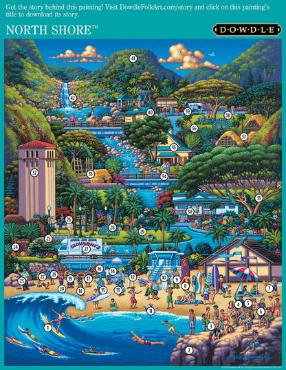 North Shore - Mini Puzzle - 250 Piece