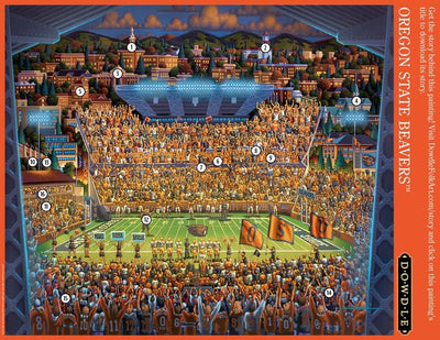 Oregon State Beavers - Mini Puzzle - 250 Piece